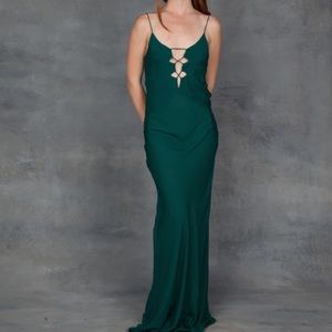 Acacia Swimwear Silk Dress Berawa in Seaweed